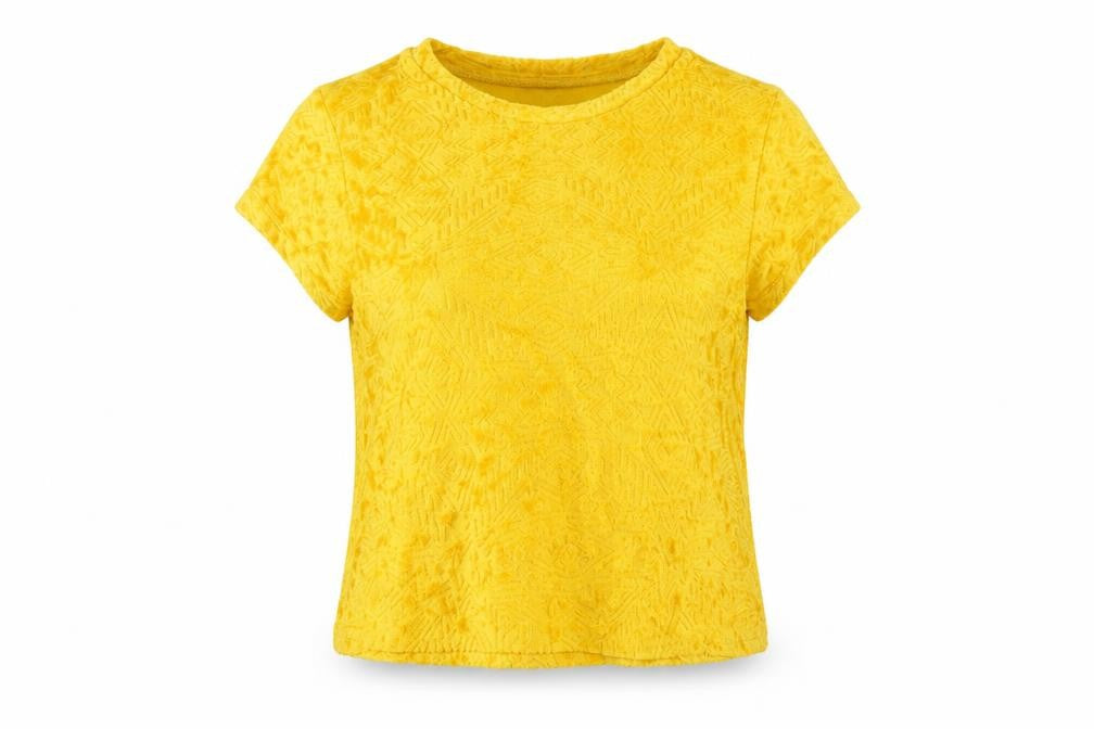 Atmosphere Womens Yellow   Basic T-Shirt Size 14