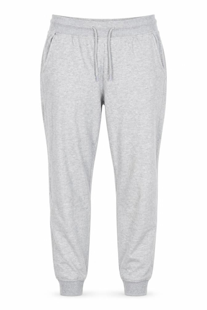 Front view of Primark women’s grey sweatpants, size UK 10, 26-inch leg