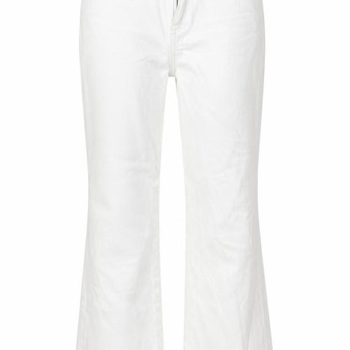New Look Womens White  Denim Straight Jeans Size 8 L22 in