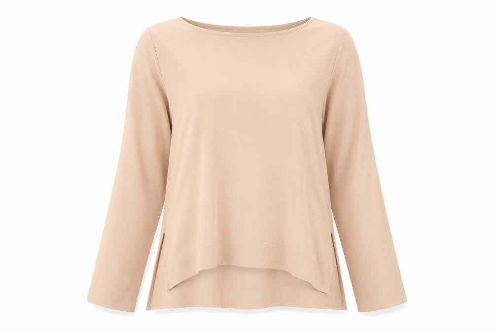 Zara Womens Beige   Basic Blouse Size 4