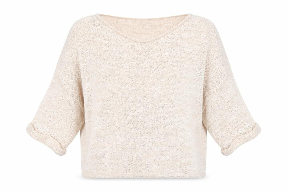 Front view of Dorothy Perkins women’s pink jumper, size UK 12