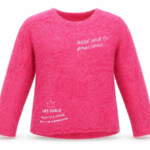 H&M Girls Pink  Knit Pullover Jumper Size 11-12 Years  - life goals