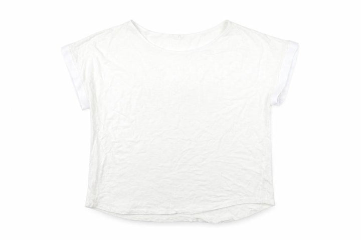 Oasis Womens White Basic T-Shirt Size XL