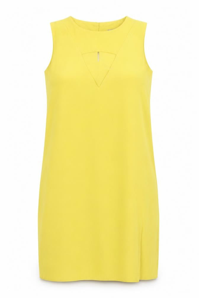 Love Womens Yellow   Shirt Dress  Size S