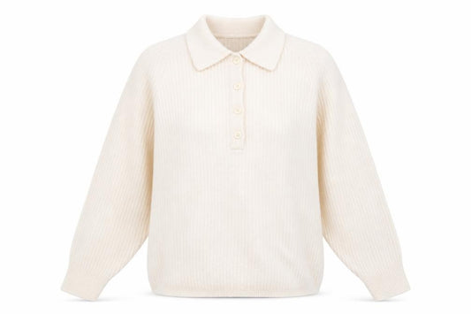Front view of ASOS women’s pink jumper, size UK 4