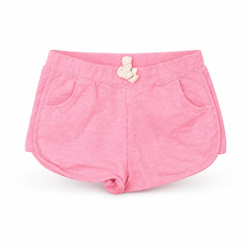 I Love Girls Wear Girls Pink   Sweat Shorts Size 7 Years
