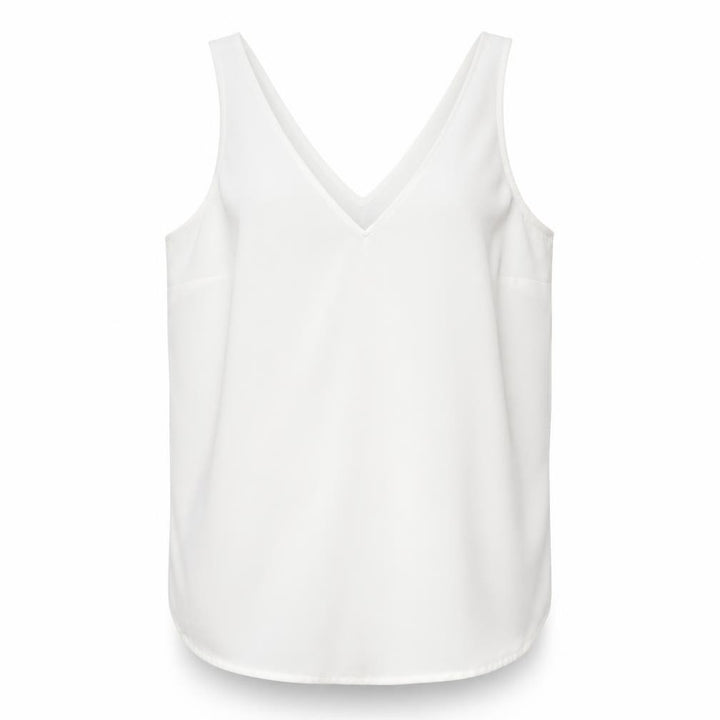 Oasis Womens White   Basic Tank Size 8