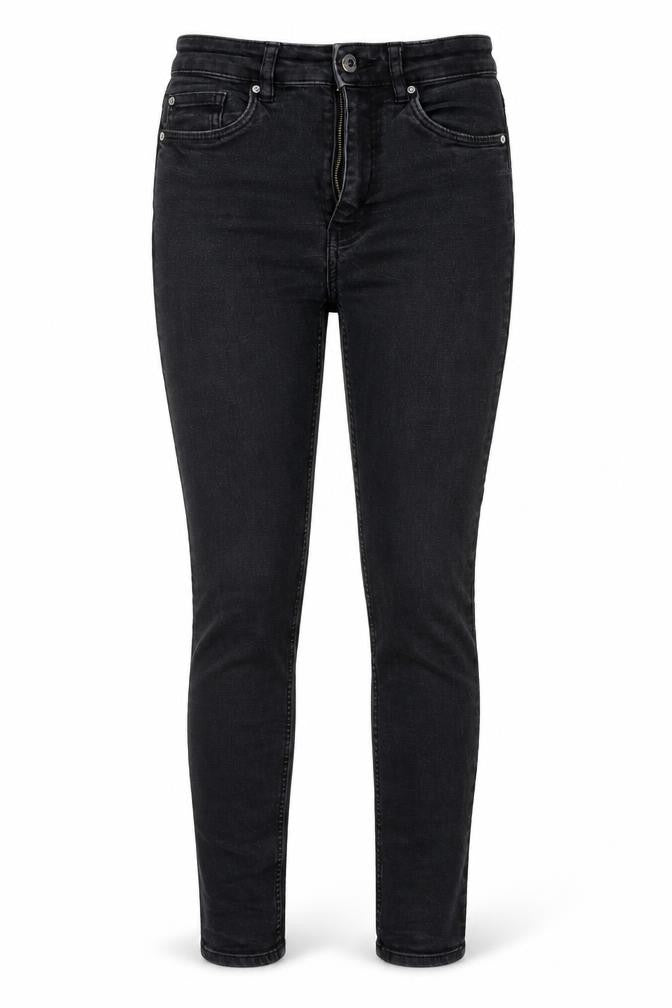 H&M Womens Black  Denim Jegging Jeans Size 6 L27 in