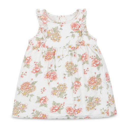H&M Girls Grey Floral  A-Line  Size 18-24 Months