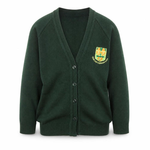 Rowlinson Courtelle Girls Green   Cardigan Jumper Size 10 Years