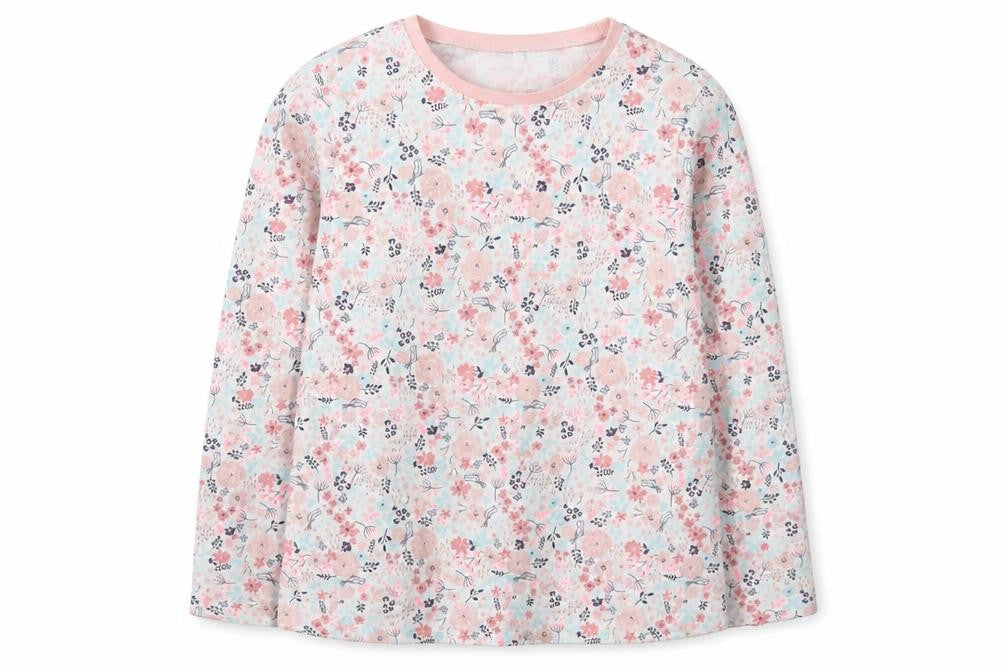 George Girls Pink Polka Dot  Pullover Sweatshirt Size 10-11 Years