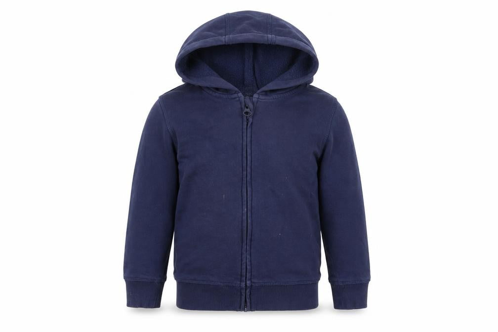 George Boys Blue   Full Zip Hoodie Size 3-4 Years