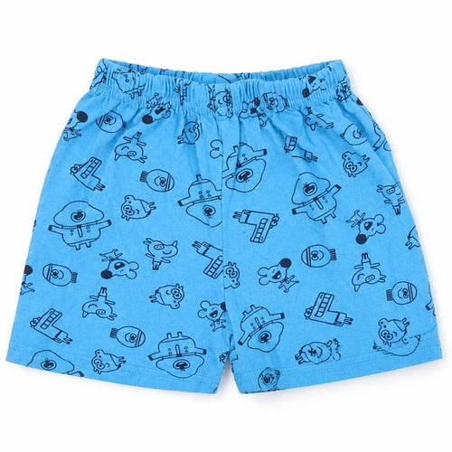 Preworn Baby Blue Argyle/Diamond  Cropped Trousers Size 18-24 Months