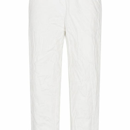 Preworn Womens White   Sweatpants Trousers Size L L28 in
