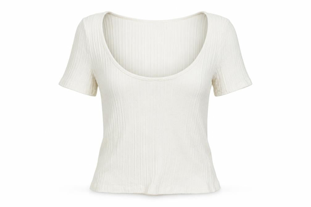Front view of Zara women’s white jumper, size S