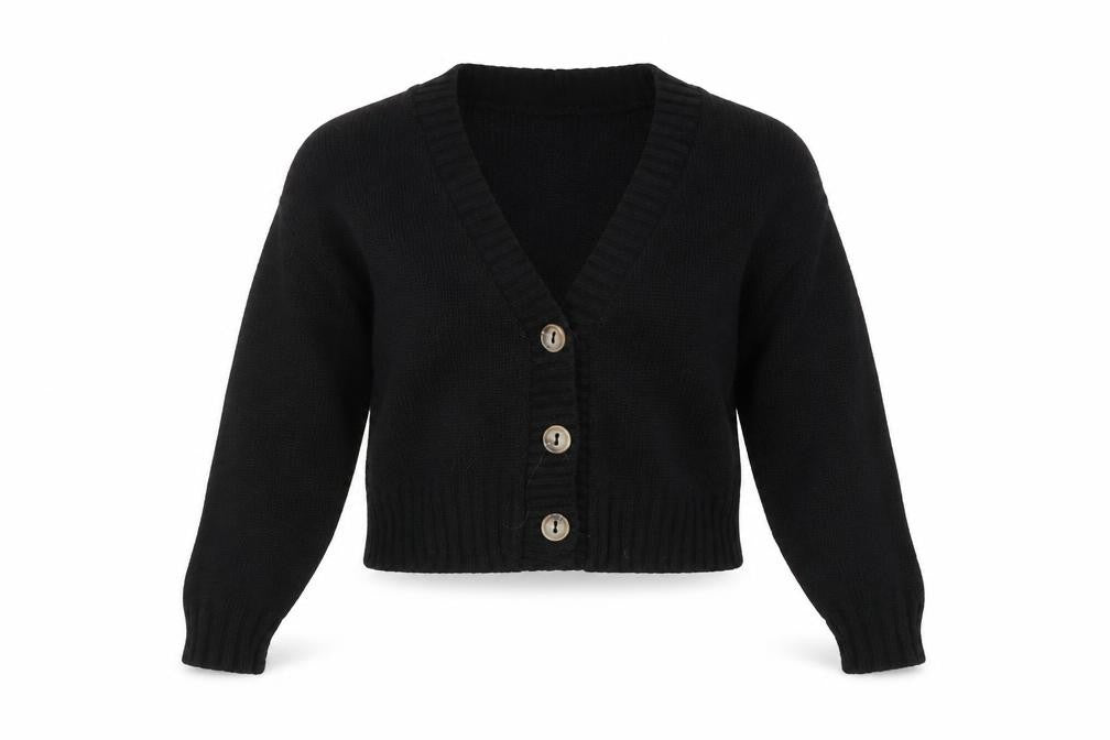 Boohoo Womens Black   Cardigan Jumper Size M