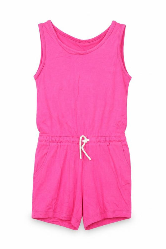 M&S Girls Pink   Playsuit One-Piece Size 10-11 Years