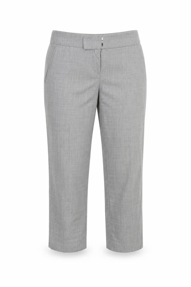 Ann Taylor Womens Grey   Capri Trousers Size 10 L26 in