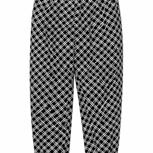 Topshop Womens Multicoloured Geometric  Trousers  Size 6 L24 in