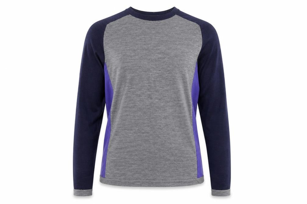 Front view of Next women’s multicoloured knit jumper, size UK 10
