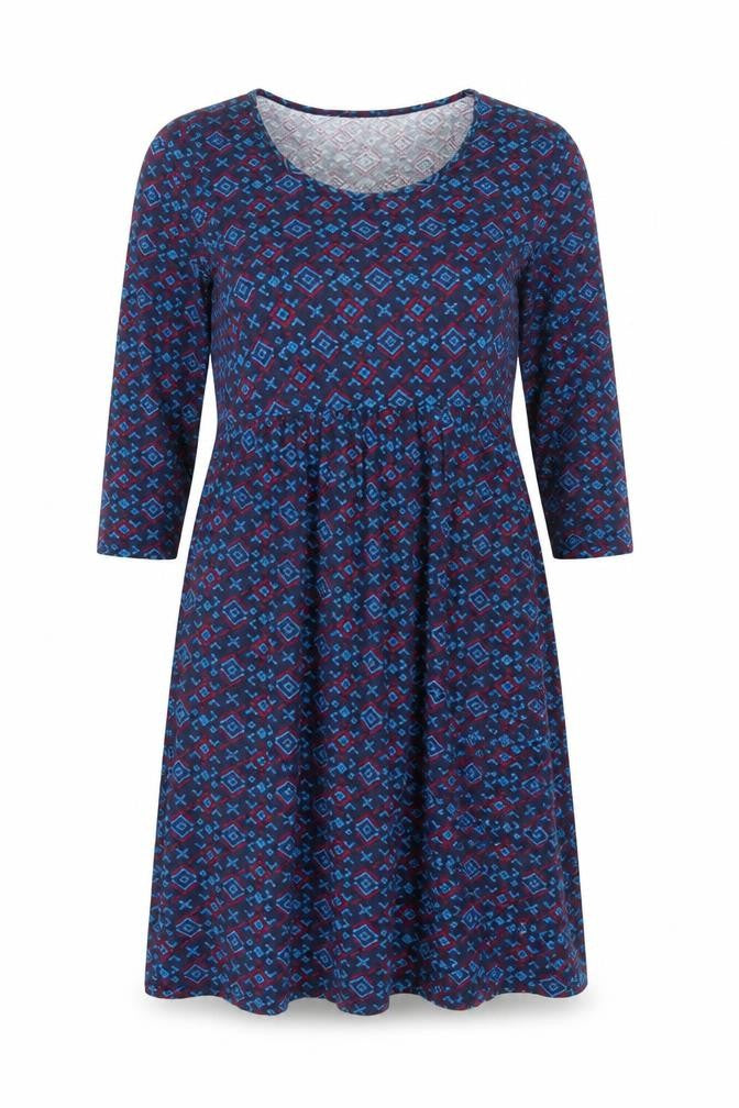 originals Womens Multicoloured Geometric  Fit & Flare  Size 12