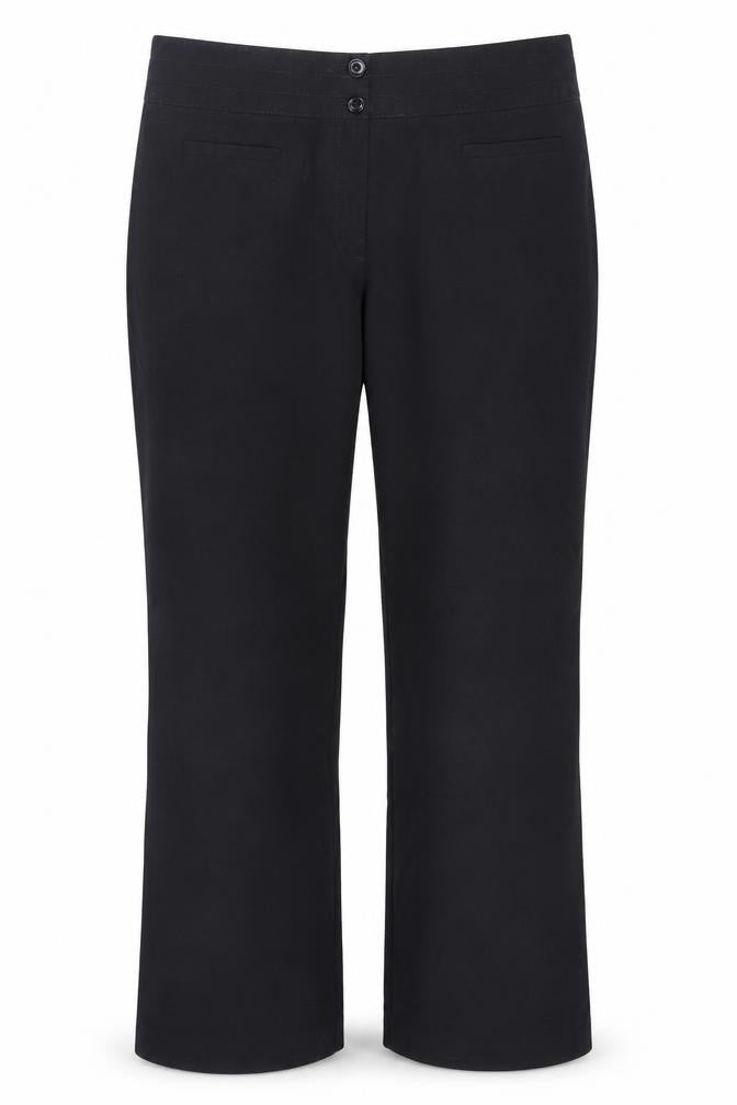 M&S Womens Black   Trousers  Size 14 L28 in