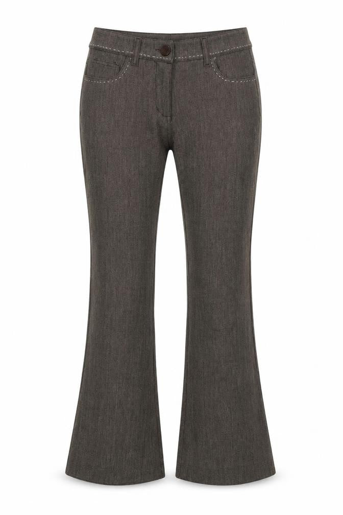 axxs Womens Brown   Trousers  Size 28 L29 in