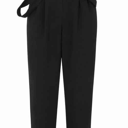Cerise Blue Womens Black   Trousers  Size M L28 in