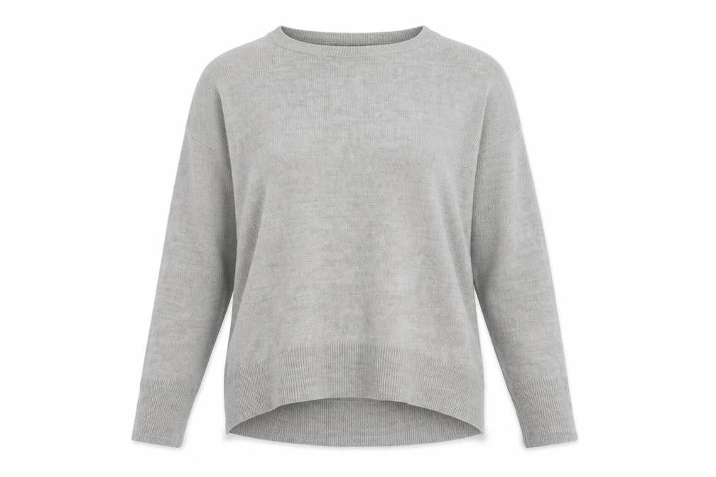 Front view of Primark women’s grey jumper, size S