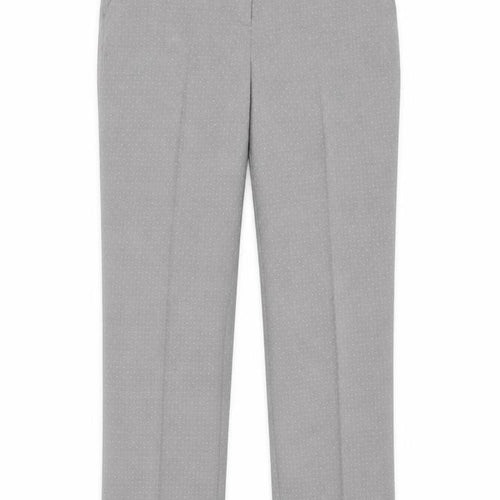F&F Womens Grey Polka Dot  Trousers  Size 14 L30 in