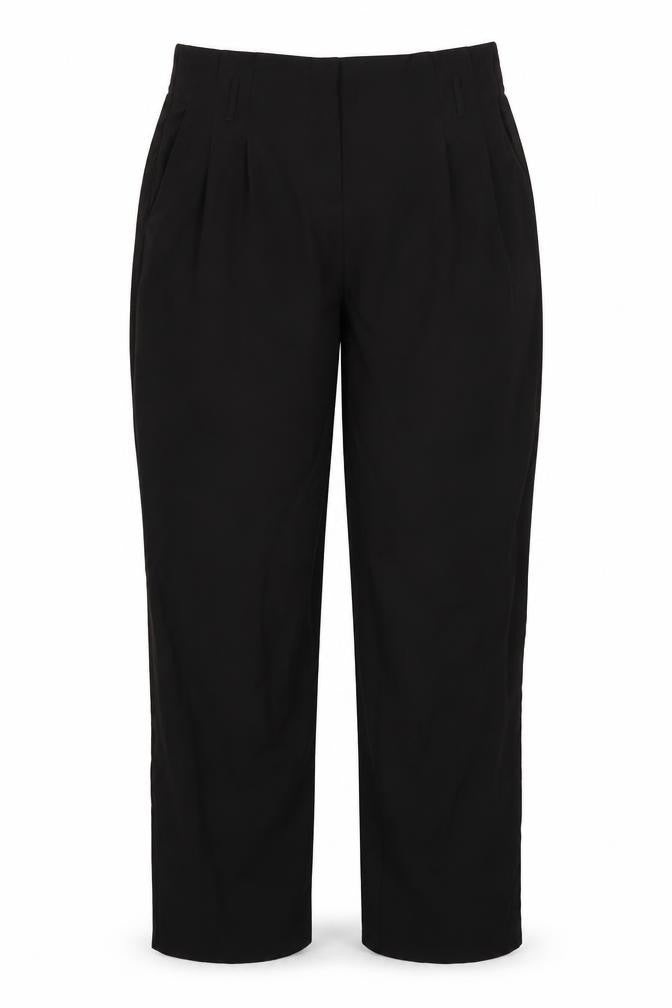New Look Womens Black   Trousers  Size 12 L27 in