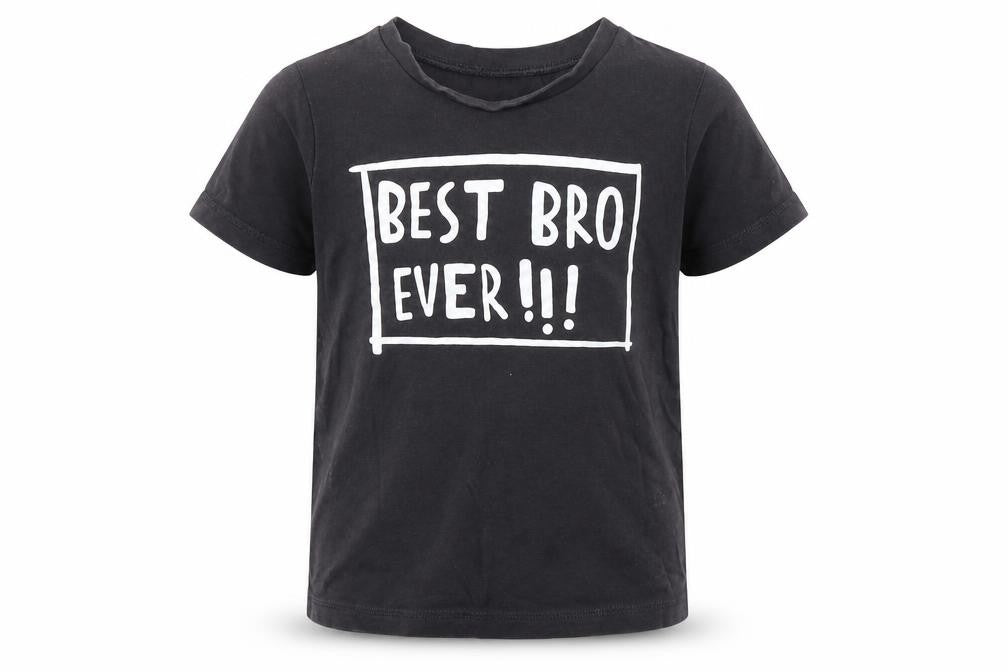 Front view of George boys’ grey basic t-shirt, size 5-6, years