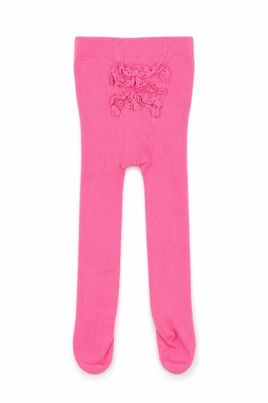 Front view of Debenhams girls’ pink jogger leggings, size 12-18, months