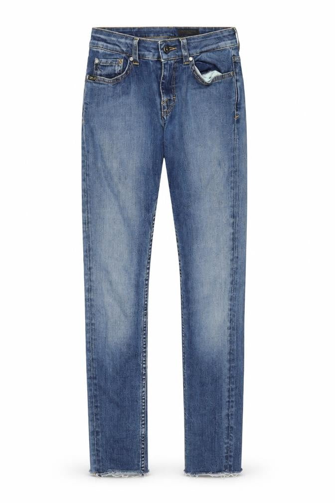 Preworn Womens Blue  Denim Skinny Jeans Size 27 in L30 in