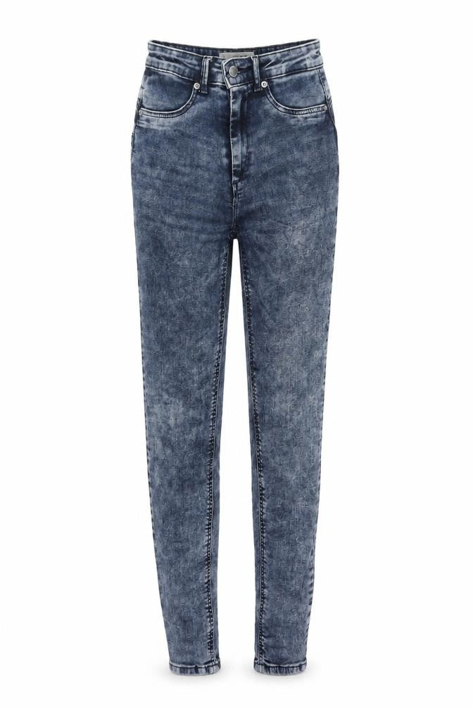 TALLY WEiJL Womens Blue  Denim Skinny Jeans Size 6 L28 in