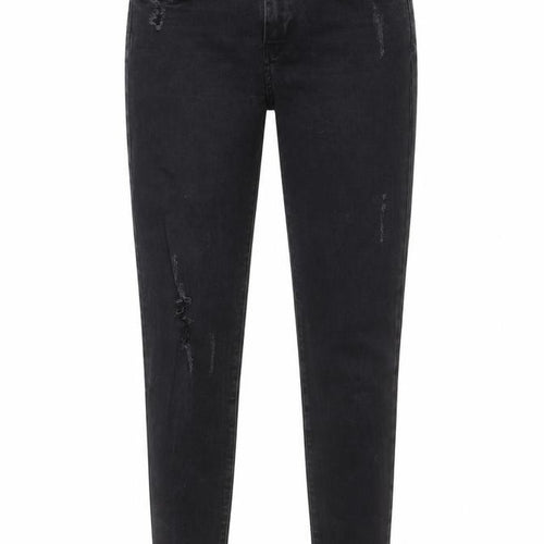 Z1975 Womens Black  Denim Skinny Jeans Size 28 in L26 in - Raw hem