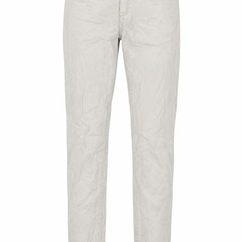 Preworn Womens Beige  Denim Skinny Jeans Size 32 in L32 in