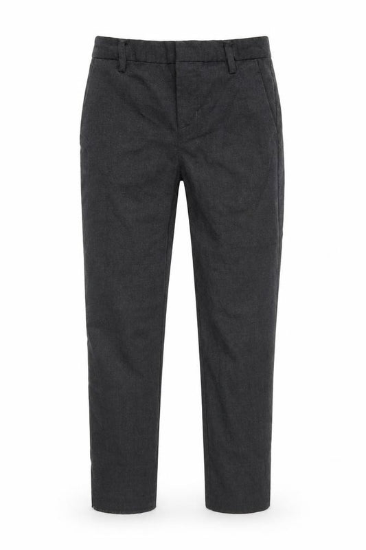Front view of Next boys’ grey chino trousers, size 10, years