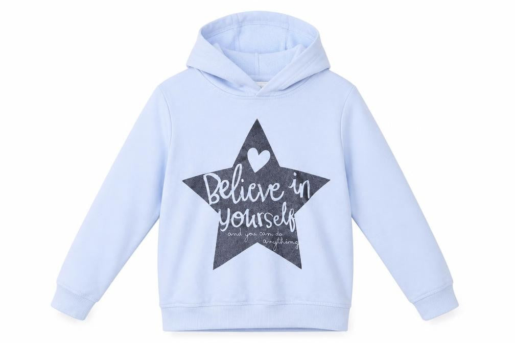 George Boys Blue   Pullover Hoodie Size 9-10 Years  -  believe in yourself