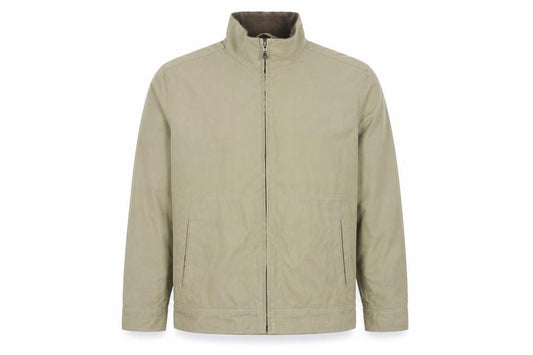Front view of Debenhams men’s green jacket, size M