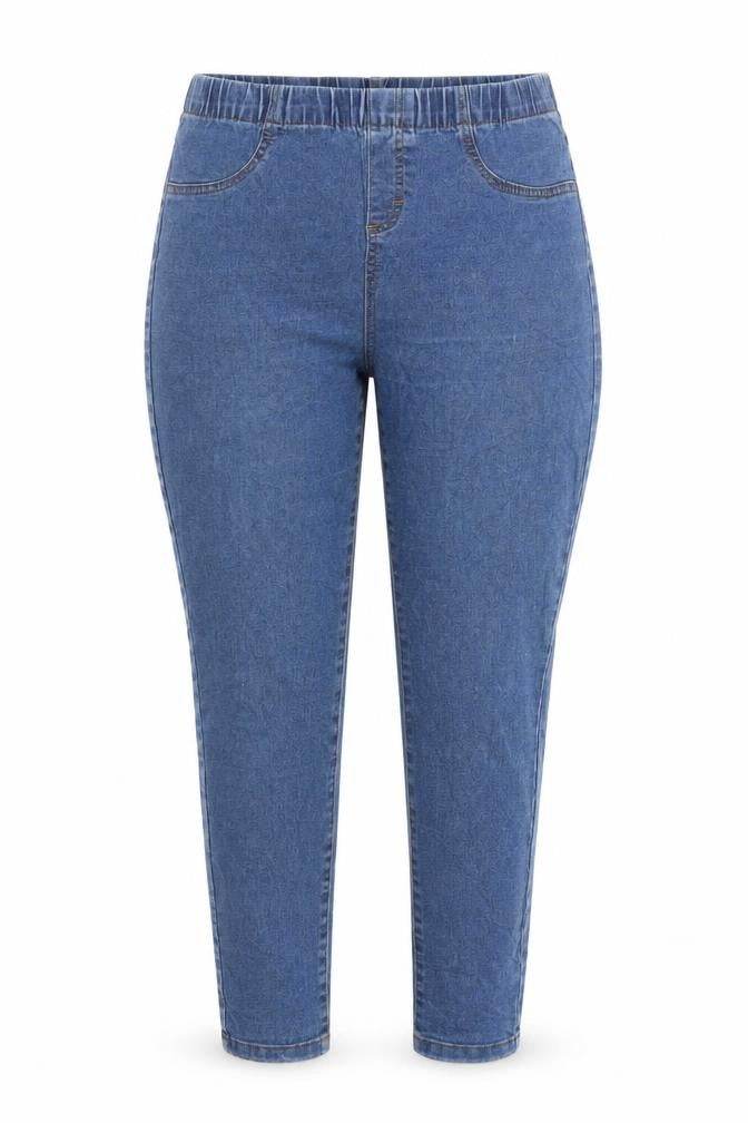 Beloved Womens Blue  Denim Jegging Jeans Size 8 L29 in