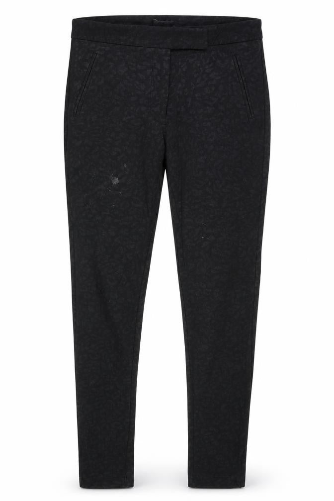 Dorothy Perkins Womens Black Animal Print Denim Skinny Jeans Size 10 L30 in