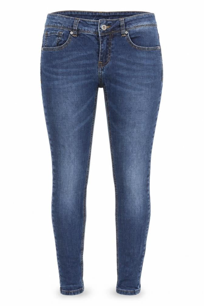 Remix Womens Blue  Denim Skinny Jeans Size 8 L29 in