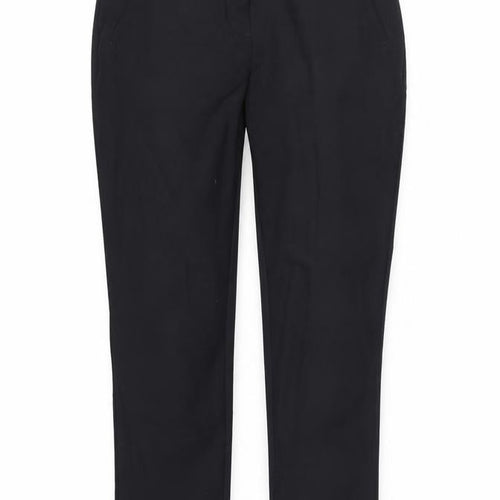 Preworn Womens Black   Trousers  Size 10 L30 in