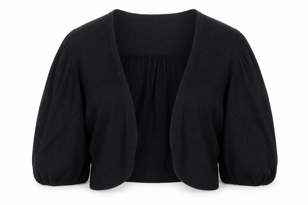 Red Herring Womens Black  Knit Cardigan Jumper Size 12