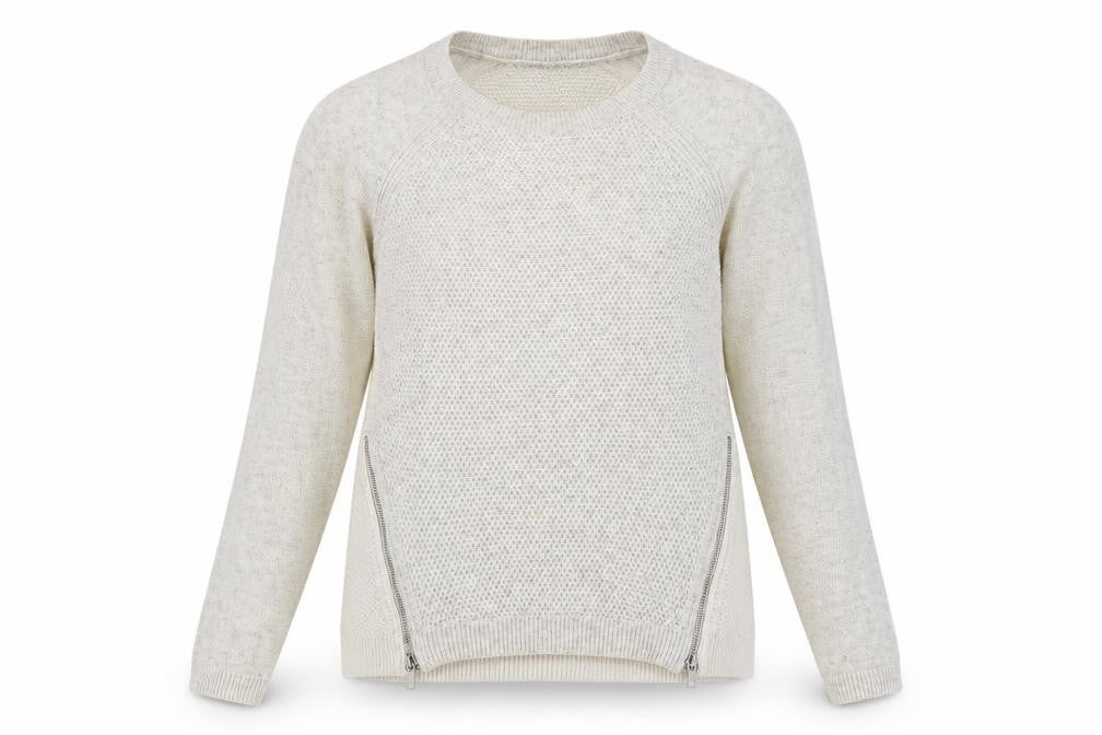 Front view of Forever New women’s grey jumper, size XS