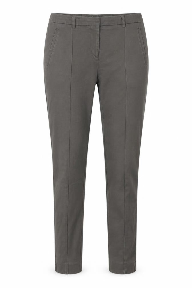 Oasis Womens Grey Trousers Size 8 L26 in