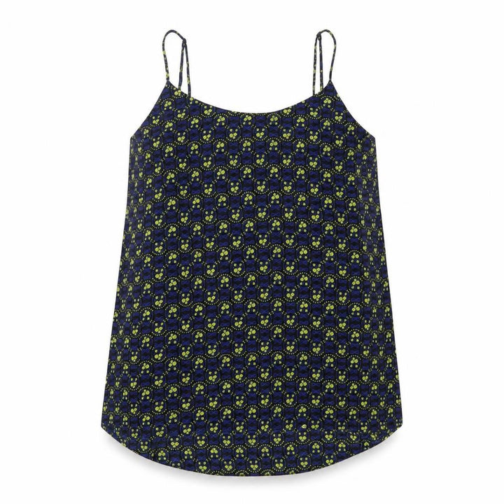 Oasis Womens Blue Camisole Tank Size 8