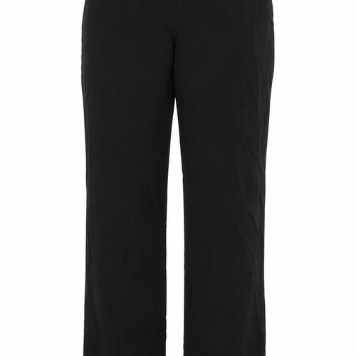 APANAGE Womens Black   Trousers  Size 10 L31 in