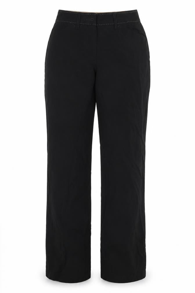 APANAGE Womens Black   Trousers  Size 10 L31 in